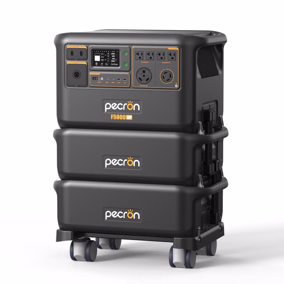 PECRON FP5000-48V Expansion Battery 5120Wh for F5000LFP – 2*FP5000-48V+F5000LFP