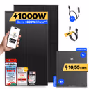 onBasic: 1000 Watt Balkonkraftwerk – Solakon ONE + 4 x Solakon ONE Erweiterungsspeicher / 3m