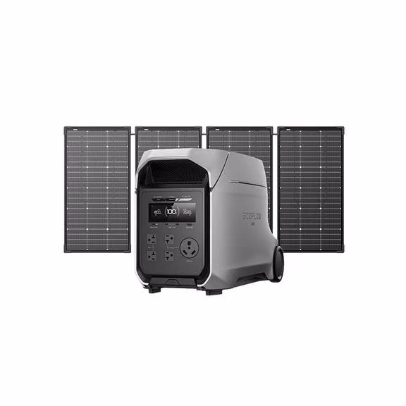 EcoFlow DELTA 3 Ultra Plus Portable Power Station | 3072Wh, 3600W – DELTA 3 Ultra Plus + 500W Solar Panel