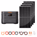 Jackery HomePower 3000 + Custom Solar Panels Kits – HomePower 3000 + 4 x 250W Rigid Solar Panels