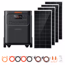 Jackery HomePower 3600 Plus + Custom Solar Panels Kits – HomePower 3600 Plus + 4 x 200W Rigid Solar Panels