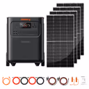 Jackery HomePower 3600 Plus + Custom Solar Panels Kits – HomePower 3600 Plus + 4 x 250W Rigid Solar Panels