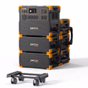 PECRON E3800LFP Portable Power Station 4200W 3840Wh with Free Cart | Ships Mid-Oct – E3800LFP + 5*EP3800-48V