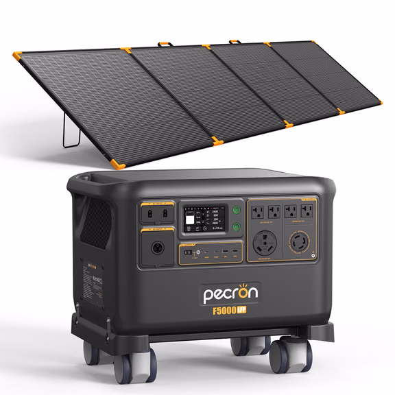 PECRON F5000LFP Portable Power Station 7200W 5120Wh 120V/240V PRE-ORDER – F5000LFP+ PV500