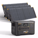 PECRON F3000LFP Solar Generator 3600W 3072Wh – F3000LFP+3*PV300 / Without Cart