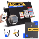 onBasic: 1000 Watt Balkonkraftwerk – Balkon / Solakon ONE + 4 x Solakon ONE Erweiterungsspeicher / 3m