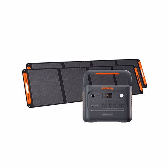 Jackery HomePower 2000 Plus v2 2048Wh | Expands to 12kWh – HomePower 2000 Plus v2 + 2 x 200W Solar Panels