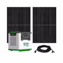 Natures Generator Lithium 3600 Solar Generator With 2 x 410W Monocrystalline Solar Panel