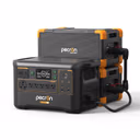 PECRON F3000LFP Portable Power Station 3600W 3072Wh – F3000LFP+2*EP3800-48V (with cascading cable) / Without Cart