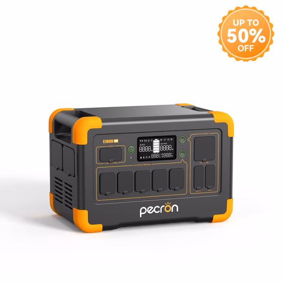 Pecron E1000LFP 1800W 1024Wh Portable Power Station