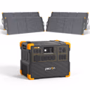 PECRON E3600LFP Solar Generator Kit 3600W 3072Wh – E3600LFP+4*PV300 / Without Trolley