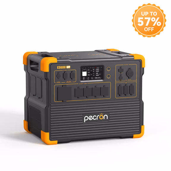 Pecron E3600LFP 3600W 3072Wh Portable Power Station