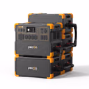 PECRON E3600LFP Portable Power Station 3600W 3072Wh – E3600LFP+4*EP3800-48V / Without Trolley