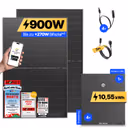 onLite: 900 Watt Balkonkraftwerk – Solakon ONE + 4 x Solakon ONE Erweiterungsspeicher / 3m