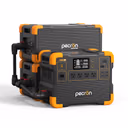 PECRON E1500LFP Expandable Portable Power Station 2200W 1536Wh V3 Version – E1500LFP+2*EP3800-48V