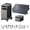 Anker SOLIX F3800 Plus Portable Power Station + 400W Portable Solar Panel – F3800 Plus + 3 x 400W Portable Solar Panels / 1 x Extra Battery