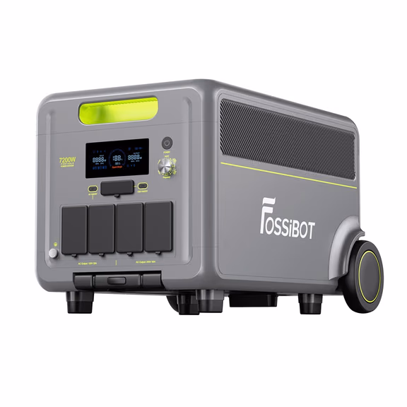 FOSSiBOT F7200 Draagbaar Powerstation | 7200W 5222.4Wh – F7200 (Alleen eenheid) / Zonder zonnepanelen