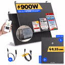 onLite: 900 Watt Balkonkraftwerk – Balkon / Solakon ONE + 2 x Solakon ONE Erweiterungsspeicher / 3m