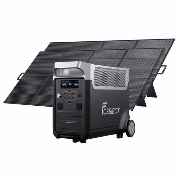 FOSSiBOT F3600 Pro Solar Generator Kit – F3600 Pro+2*420W Solar Panel