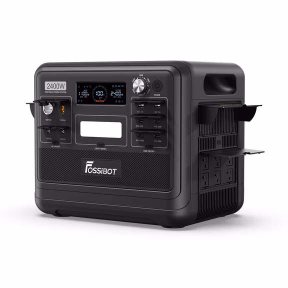 FOSSiBOT F2400 station électrique portable - 2 048 Wh | 2 400 W – sans panneau solaire