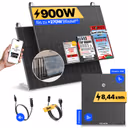 onLite: 900 Watt Balkonkraftwerk – Balkon / Solakon ONE + 3 x Solakon ONE Erweiterungsspeicher / 3m