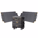 Pecron F5000LFP 7200W 5120Wh 120V/240V Portable Power Station – Pecron F5000LFP + + 1 x FP5000-48V 5120Wh Extra Battery / 4 x PV300 300W Portable Solar Panels
