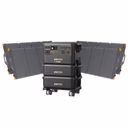 Pecron F5000LFP 7200W 5120Wh 120V/240V Portable Power Station – Pecron F5000LFP + + 2 x FP5000-48V 5120Wh Extra Batteries / 4 x PV300 300W Portable Solar Panels