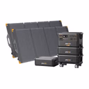 Pecron F5000LFP 7200W 5120Wh 120V/240V Portable Power Station – Pecron F5000LFP + + 3 x FP5000-48V 5120Wh Extra Batteries / 2 x PV300 300W Portable Solar Panels