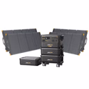 Pecron F5000LFP 7200W 5120Wh 120V/240V Portable Power Station – Pecron F5000LFP + + 3 x FP5000-48V 5120Wh Extra Batteries / 4 x PV300 300W Portable Solar Panels