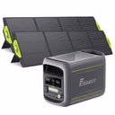 FOSSiBOT F1800 Zonne-energie Generator + Draagbaar Zonnepaneel – F1800 (Alleen eenheid) / 1 x SP400 Pro 400W Bifacial Draagbaar Zonnepaneel (400W)