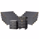 Pecron F5000LFP 7200W 5120Wh 120V/240V Portable Power Station – Pecron F5000LFP + + 5 x FP5000-48V 5120Wh Extra Batteries / 8 x PV300 300W Portable Solar Panels