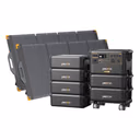 Pecron F5000LFP 7200W 5120Wh 120V/240V Portable Power Station – Pecron F5000LFP + + 6 x FP5000-48V 5120Wh Extra Batteries / 2 x PV300 300W Portable Solar Panels