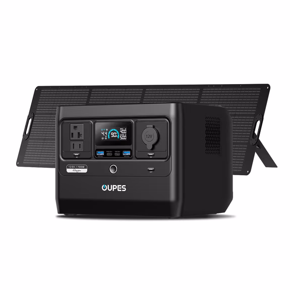 Exodus 700 + 240W Solar Panel | Solar Generator Kits