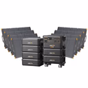 Pecron F5000LFP 7200W 5120Wh 120V/240V Portable Power Station – Pecron F5000LFP + + 6 x FP5000-48V 5120Wh Extra Batteries / 8 x PV300 300W Portable Solar Panels