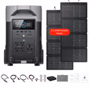 EcoFlow DELTA Pro Solar Generator + 220W Portable Solar Panels – DELTA Pro + 2 x 220W Portable Solar Panels