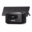 OUPES Mega 2 Pro Home Backup & Portable Power Station | 2500W, 2048Wh – Mega 2 Pro + 240W Solar Panel