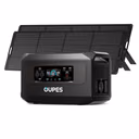 OUPES Mega 2 Pro Home Backup & Portable Power Station | 2500W, 2048Wh – Mega 2 Pro + 240W Solar Panel*2