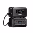 OUPES Mega 2 Pro Home Backup & Portable Power Station | 2500W, 2048Wh – Mega 2 Pro + B2 Extra Battery