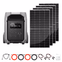 EcoFlow DELTA 3 Ultra Plus + Custom Solar Panels Kits – DELTA 3 Ultra Plus + 4 x 250W Rigid Solar Panels