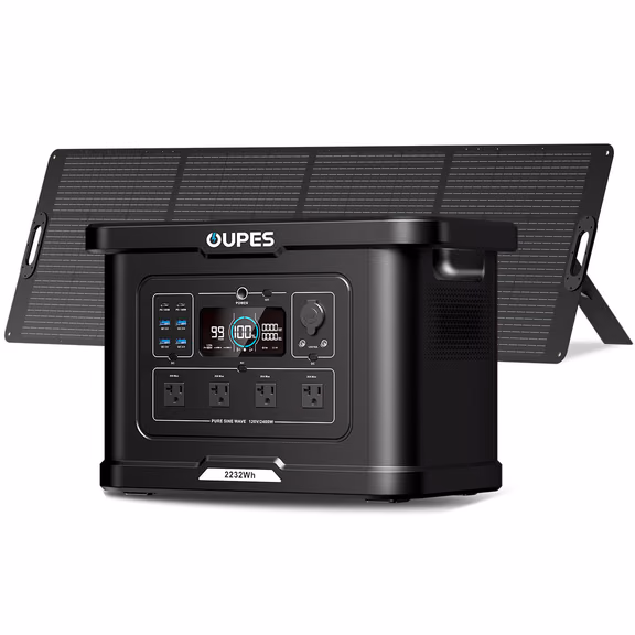 OUPES Exodus 2400 + 240W Solar Panel | Solar Generator Kits