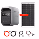 EcoFlow DELTA 3 Plus 1024Wh 1800W Solar Generator + Choose Custom Solar Panel Bundle Option – DELTA 3 Plus + 1 x 100W Rigid Panel