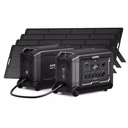 Mega 5 + B5 Extra Battery + 4*240W Solar Panel | Solar Generator Kit