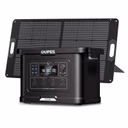 OUPES Exodus 2400 Portable Power Station | 2400W 2232Wh – Exodus 2400 + 100W Solar Panel