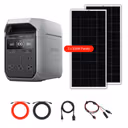 EcoFlow DELTA 3 Plus 1024Wh 1800W Solar Generator + Choose Custom Solar Panel Bundle Option – DELTA 3 Plus + 2 x 200W Rigid Panels