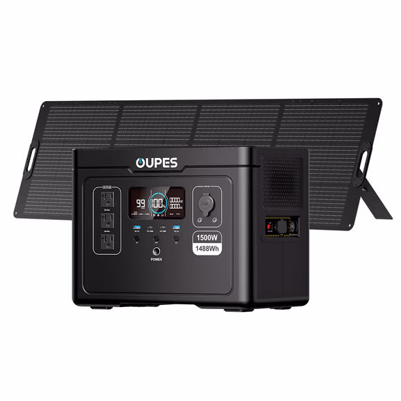 OUPES Exodus 1500 + 240W Solar Panel | Solar Generator Kits