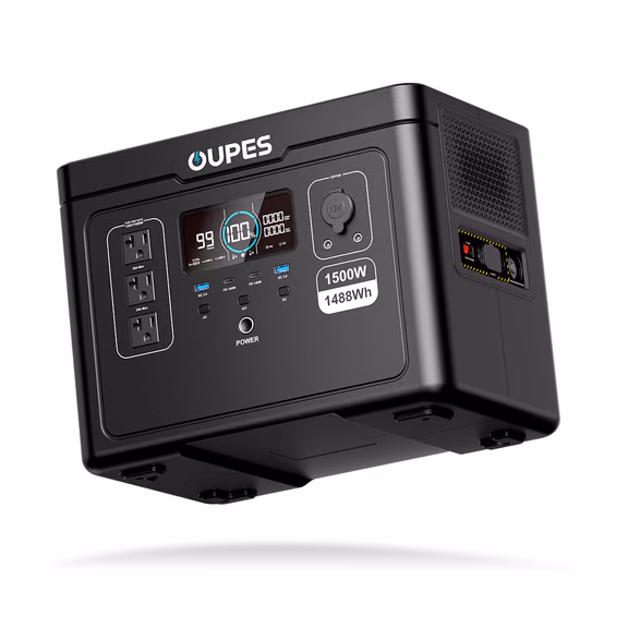 OUPES Exodus 1500 Portable Power Station | 1500W 1488Wh – Exodus 1500