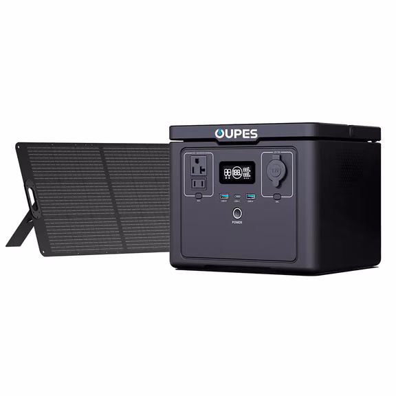 OUPES Exodus 600 Plus Portable Power Station | 600W 512Wh – Exodus 600 plus + 240W Solar Panel