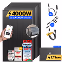 onPower Plus: 4000 Watt Solaranlage – Balkon / Solakon ONE / 3m