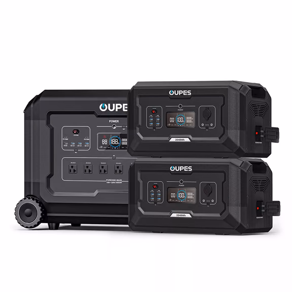 Mega 3 & B2 Extra Battery | Home Backup Battery – Mega 3 + 2 * B2 Extra Battery