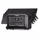 Mega 5 + 4*240W Solar Panel | Solar Generator Kit